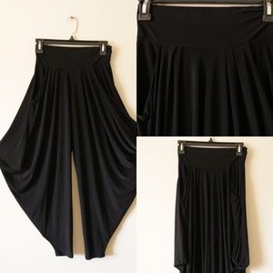 XXFS black harem pants